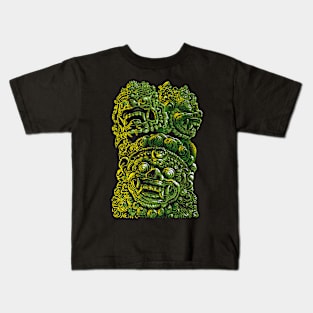 Mayan Statue Kids T-Shirt